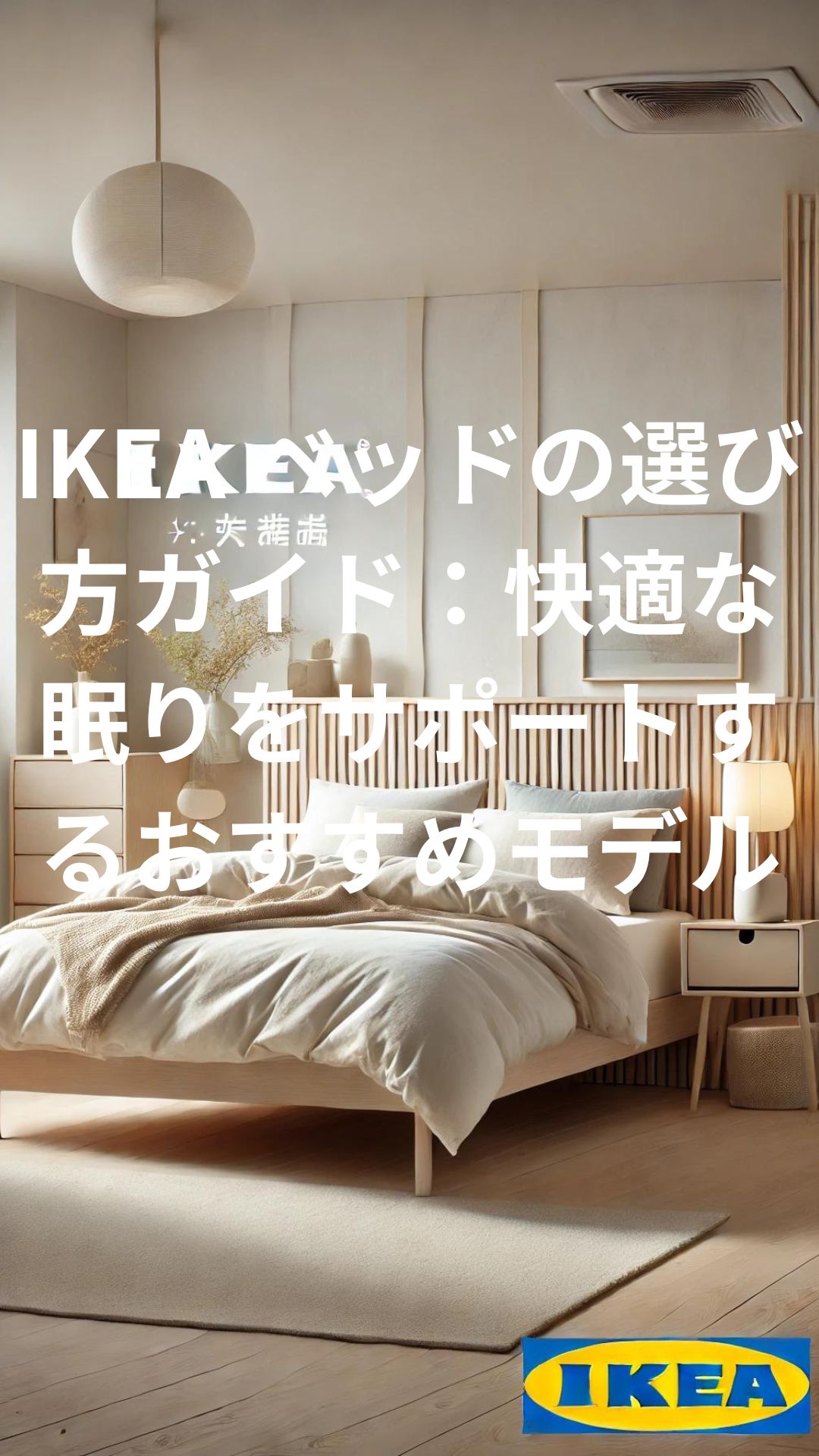 IKEA ベッドの選び方ガイド：快適な眠りをサポートするおすすめモデル